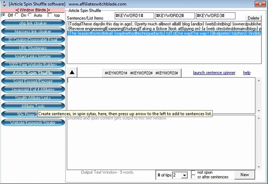 Article Spinner Spins Content on 5 Levels - 99% Unique Content - No Duplicate Content