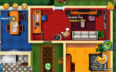 Robbery Bob - Gameplay Walkthrough - Suburbs - Lv.1-5 - "No small favor"-"Making Noise"