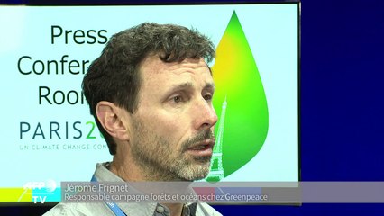 Greenpeace: le projet d'accord "très en deçà" des attentes