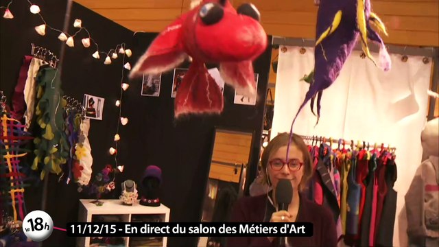 Le 18h de Télénantes au salon des métiers d'art