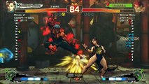 Minako Z (Chun-Li) vs Winnee Maru (Evil Ryu) SSFIV Arcade Edition 2012 PC