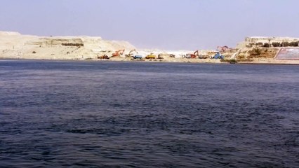 قناة الاتصال رقم 2 بين قناة السويس الحالية والجديدة أكتوبر2014