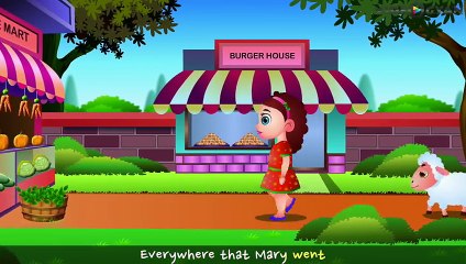 Mary Had A Little Lamb Nursery Rhyme With Lyrics _ Cartoon Animation Songs For Children