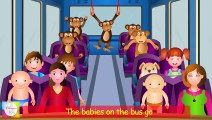 Five Little Monkeys   The Wheels On The Bus   Nursery Rhymes Collection
