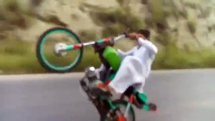 one wheeling of bike amaizing wheeling