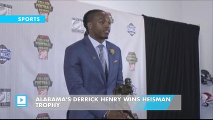 Alabama's Derrick Henry wins Heisman Trophy
