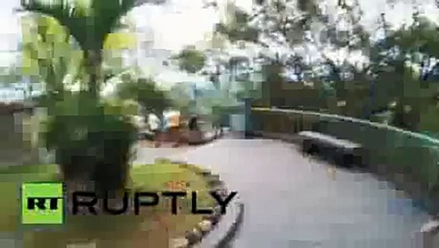 Christscalers Russian Ukrainian daredevils sneak to top of Rios Jesus statue 2015