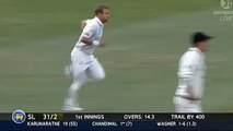 Neil Wagner's 160kmh ball for the Black Caps