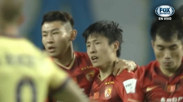 GOL Zheng Long -AMERICA VS GUANGZHOU EVERGRANDE FC 1-1 GOL Club World Cup Japón 2015 [HD]