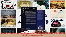 PDF Download  Grays Anatomy for Students With STUDENT CONSULT Online Access 3e Read Online