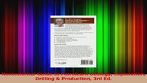 Read  Nontechnical Guide to Petroleum Geology Exploration Drilling  Production 3rd Ed PDF Online