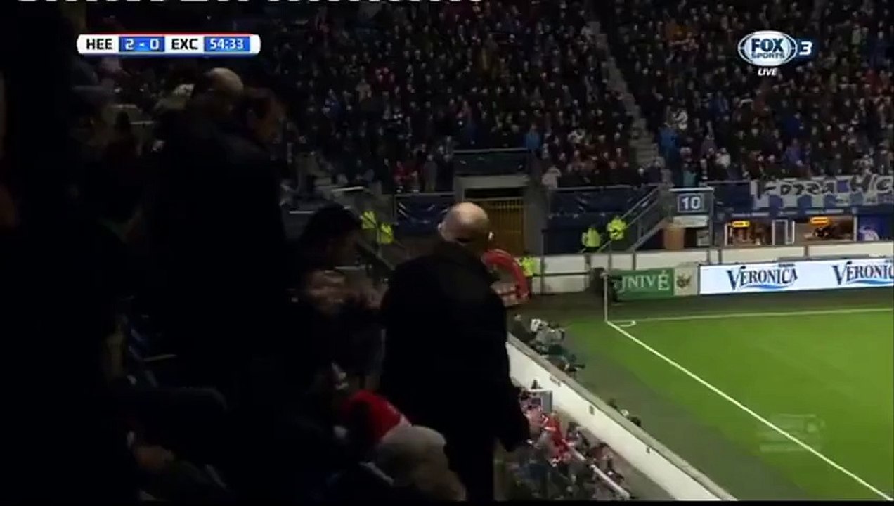 2-0 Sam Larsson Goal Holland  Eredivisie - 11.12.2015, SC Heerenveen 2-0 SBV Excelsior