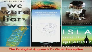 PDF Download  The Ecological Approach To Visual Perception PDF Online