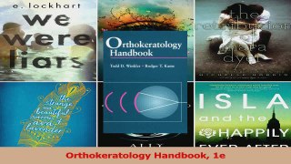 PDF Download  Orthokeratology Handbook 1e Read Online