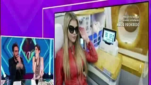 AMOR AMOR AMOR 11-12-2015 : BRUNELLA HORNA LA PASA FELIZ EN DUBAI