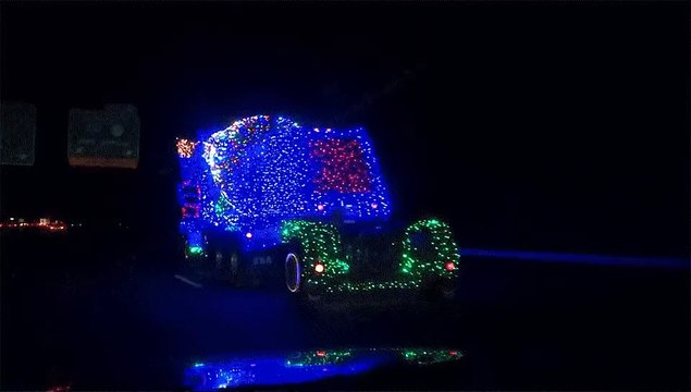 Christmas Truck- Looking Very Nice & Beautiful- Gift of Christmas - Wishes for Christmas, Greeting Christmas Eid,