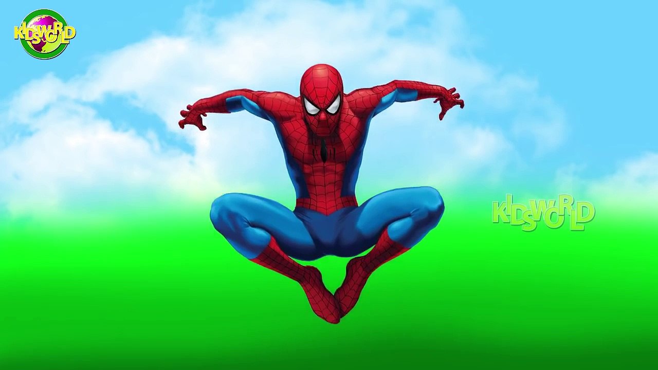 Spiderman Cartoon Finger Family Nursery Finger Family Rhymes Kids World Finger Family Rhym