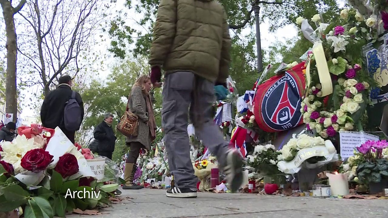 Bataclan-trauerbotschaften für die nachwelt