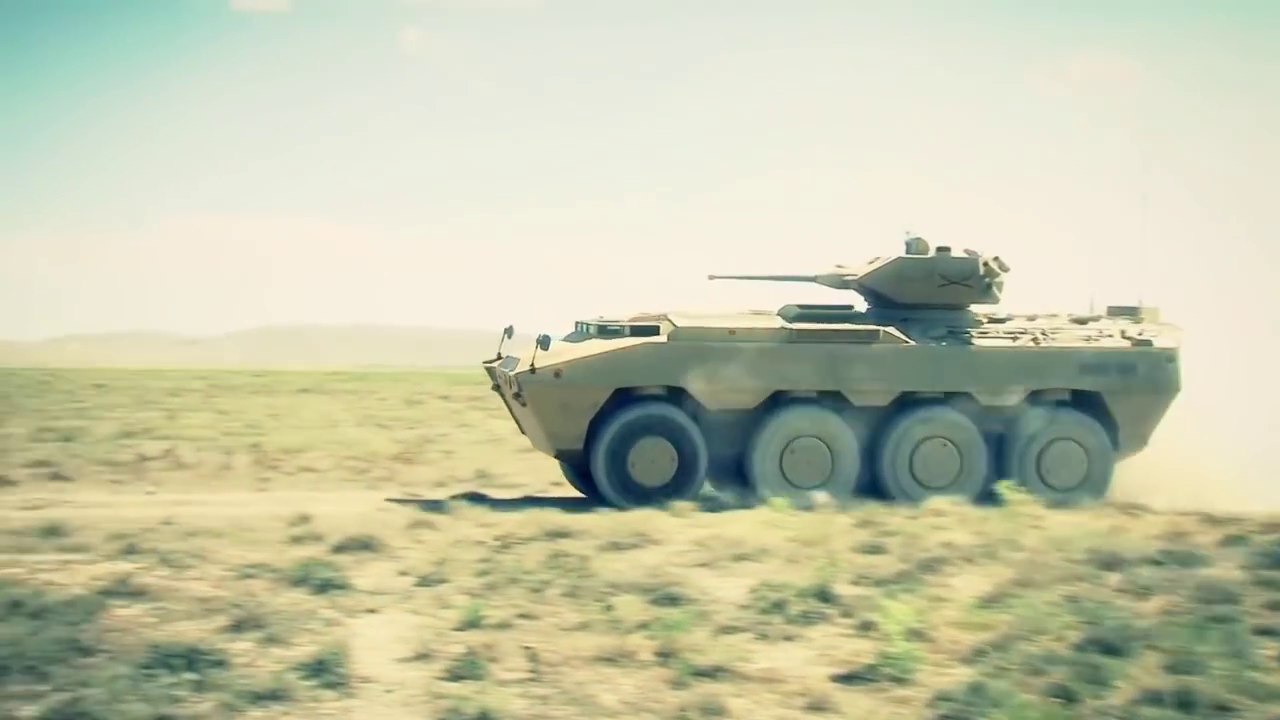 FNSS - Pars 8X8 Infantry Fighting Vehicle Live Firing Tests