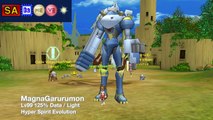 MagnaGarurumon!! Lv99 Perfect Cloned Lv15 Stats [Hyper Spirit] - Digimon Masters Online