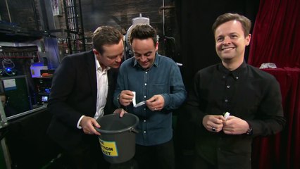 What does The Question Bucket have in store for Ant and Dec? | Britains Got Talent 2015