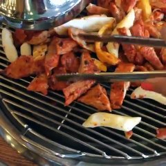 Korean Street Food l Ayam Panggang Khas Nami Island