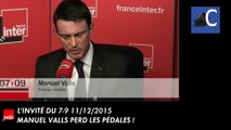 Manuel Valls perd les pdales ou quand la vrit est trop dure  cacher
