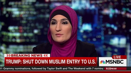Muslim activist Linda Sarsour on Donald Trump: "You're watching the face of an American fascist right now."