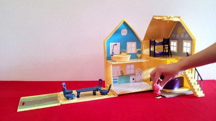 Peppa Peppa Pig Toy EPISODES Playset Red Car, Красный автомобиль, 赤い車 rojo