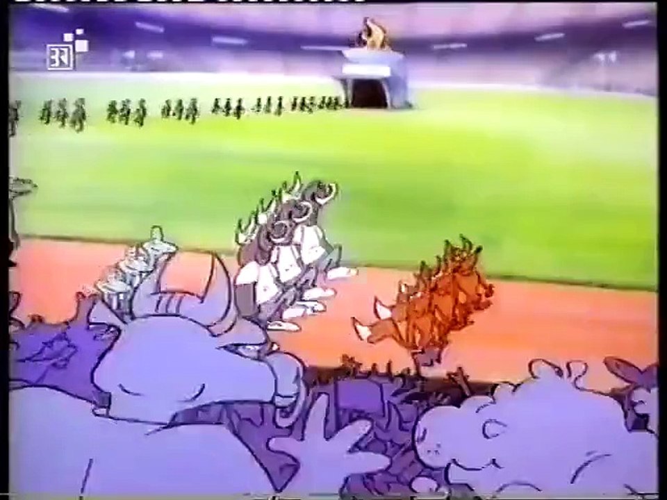 Zoo Olympics 1992 - Basketball der Strauße