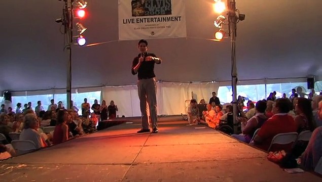 Dean Z sings 'Teddy Bear' Elvis Week 2008