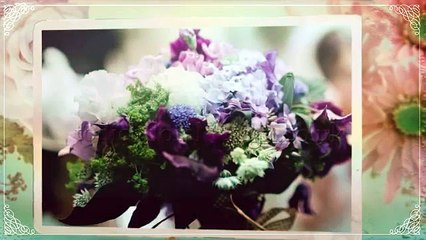 Purple Bridal Bouquets