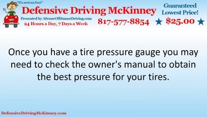 Maintaining Car Tire Pressure