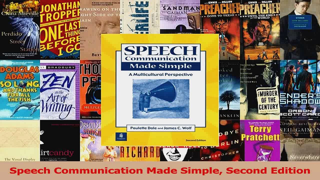 PDF Download  Speech Communication Made Simple Second Edition PDF Online