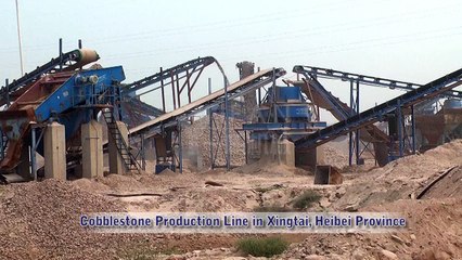 ligne de concassage de rivière gravier / Ligne de Production de sable / équipement de concassage / machine de concassage