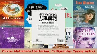 Read  Circus Alphabets Lettering Calligraphy Typography Ebook Free