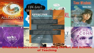 Read  Effective Supervision Supporting the Art and Science of Teaching Ebook Free