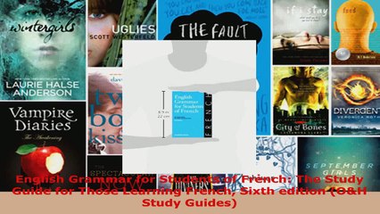 Tải video: Read  English Grammar for Students of French The Study Guide for Those Learning French Sixth Ebook Free