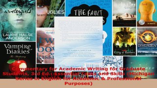 Read  Commentary for Academic Writing for Graduate Students 3rd Ed Essential Tasks and Skills EBooks Online