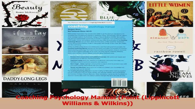 Coaching Psychology Manual Point Lippincott Williams Wilkins Read Online