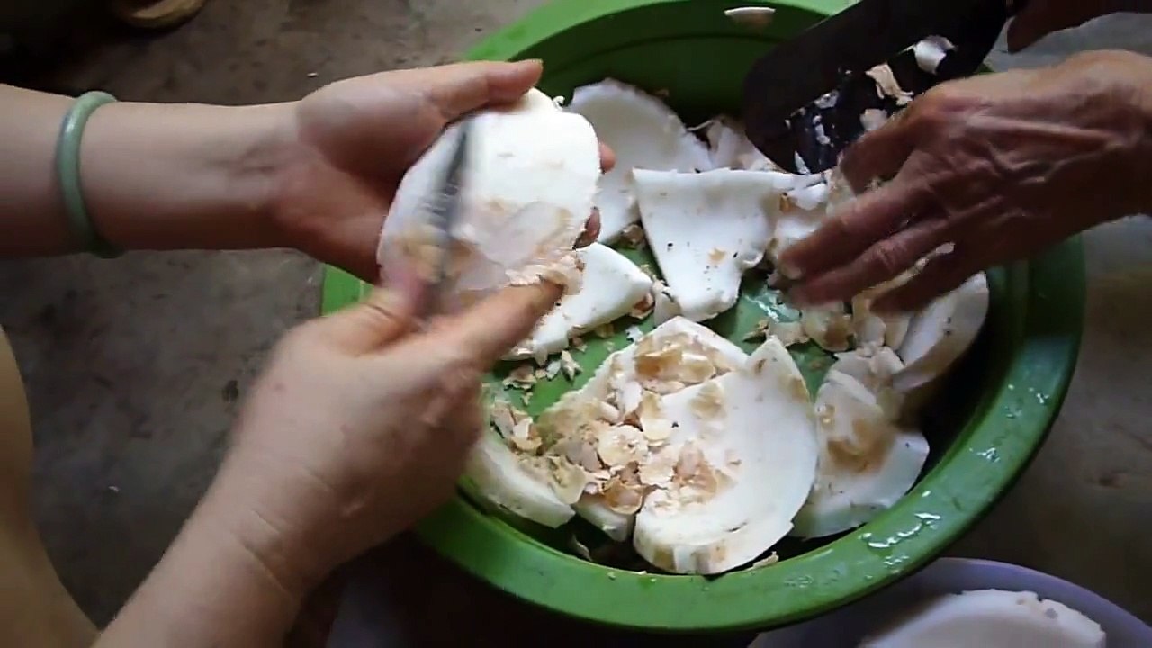 Hướng dẫn cách làm mứt dừa tại nhà thủ công