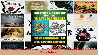 Read  Coloring Book For Adults Turtle Mandalas Animals  Mandalas  EBooks Online