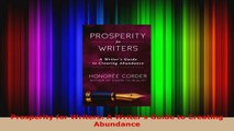 Download  Prosperity for Writers A Writers Guide to Creating Abundance PDF Free