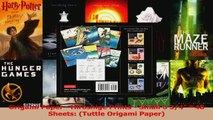 Read  Origami Paper  Hiroshige Prints  Small 6 34  48 Sheets Tuttle Origami Paper EBooks Online