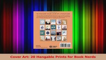 Read  Cover Art 20 Hangable Prints for Book Nerds EBooks Online