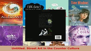 Read  Untitled Street Art in the Counter Culture Ebook Free