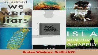 Read  Broken Windows Graffiti NYC PDF Free