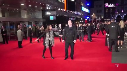 Exclu vidéo : Quentin Tarantino met Londres à ses pieds !