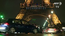 COP21: Eiffel Tower carries environmental message