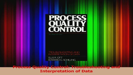 PDF Download  Process Quality Control Troubleshooting and Interpretation of Data PDF Online